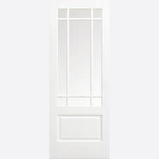 Image of WHITE PRIMED DOWNHAM 9LIGHT INTERNAL DOOR
