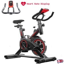 Image of Exercise Bike Gym Bicycle Cycling Cardio Fitness Indoor Workout Fitness Gym UK