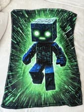 Image of Brand New Boys/ Girls Minecraft Blanket Throw