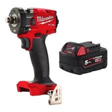 Image of Milwaukee M18FIW2F38-0 18V Fuel 3/8" Compact Impact Wrench with Battery
