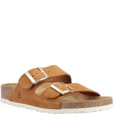 Image of Hush Puppies Blaire Womens Tan Sandal