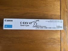 Image of Genuine Canon C-EXV 47  Cyan Toner Cartridge
