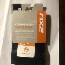Image of 2XU Compression Calf Guards XL Black Unisex