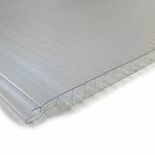 Image of EASY-FIT POLYCARBONATE SHEETS 16MM THICK ROOFING PARTITIONING FROSTED CLEAR