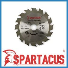 Image of Spartacus Wood Cutting Circular Saw Blade 130mm x 20mm Bore 16T For TKS42 TSK42