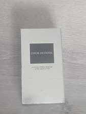 Image of Genuine Dior homme aftershave lotion 100ml, minor marks on the seal