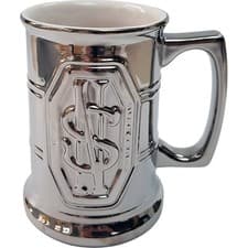 Image of Fantastic Beasts Newt Scamander Mug Ceramic Tankard Large Silver Harry Potter