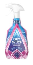 Image of Astonish Oxy Active Fabric Stain Remover Spray 750ml Trigger Spray Multi Pack