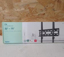 Image of Hama FIX TV Wall Bracket | For 32-75" (81-191cm) TV's,Flat Profile | Black