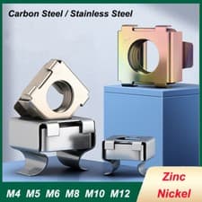 Image of Cage Nuts Zinc Nickel Carbon Steel/Stainless Steel Fixing Captive Nuts M4 to M12