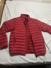 Image of Tog 24 Puffer Jacket Mens Large Bowburn Padded Light Wind Resistant Teal