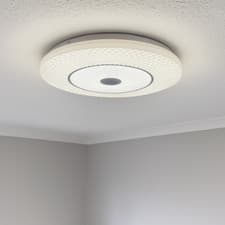 Image of Round Ceiling Light Flush Mount CCT Selectable 40W LED
