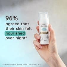 Image of Aveeno Face Calm+Restore ReHydrating Night Cream Skin's Moistur Care Shea Butter