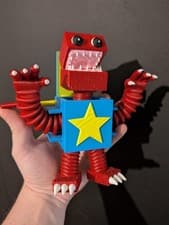 Image of Boxy Boo - poppy playtime inspired high quality model, intended for display