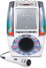Image of Singing Machine SML605W Water Fall Effect Light Show Karaoke Machine - White