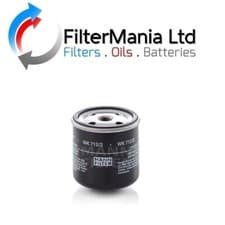 Image of MANN WK712/2 FUEL FILTER (BF790, P550345, SN556, FF5040, AZF091, FT5006, VD60092