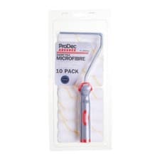 Image of ProDec Advance 11 pc Short Pile Microfibre 4" Mini Rollers & Frame