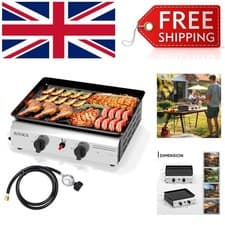 Image of Versatile Propane Griddle with Electronic Ignition - Perfect for Tailgating