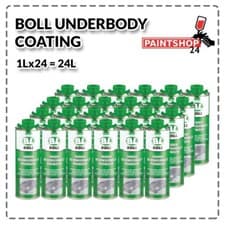 Image of UNDERSEAL 24 X 1L BLACK SCHUTZ UNDER SEAL UNDERBODY RUST PROTECTION CHASSIS BOLL