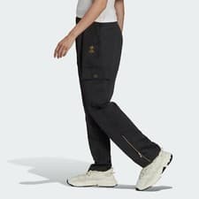 Image of Adidas CARGO PANT Track VERSATILE Dress sweat superstar firebird Womens sz L~NWT