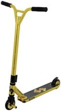 Image of Stunted Icon Stunt Scooter Gold Pro Trick Scooter ABEC 7 BMX Y Bar 100kg