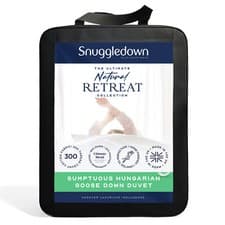 Image of Snuggledown Hungarian Goose Down Combi Duvet 13.5 Tog (9.0 + 4.5 Tog) Double