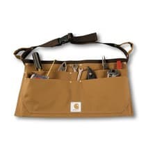 Image of Carhartt A09 Men Naples Duck Work Apron Double Pocket Hedge Tool Pouch Heavy