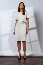 Image of M&Co Women's Button Detail Tailored Dress