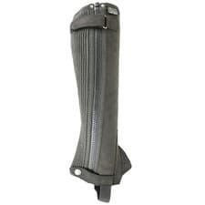 Image of AK Washable Micro Suede Leather  Horse Riding Half Chaps 
