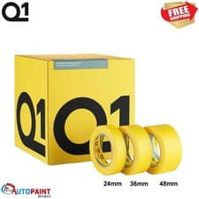 Image of Q1 PREMIUM MASKING TAPE ROLL 24/36/48mm BOX
