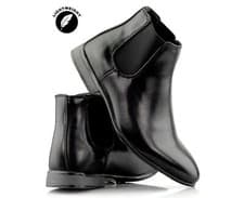 Image of Girls Kids School Chelsea Slip On Casual Walking Biker Ankle Boots Shoes Size