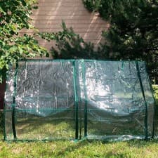 Image of Walk In PVC Greenhouse Outdoor Garden Tent Vegetable Flower Plant Shed WarmHouse