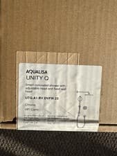 Image of Aqualisa Unity Q Smart Concealed Dual Outlet Shower NEW Sealed UTQ.A1.BV.DVFW.23