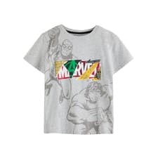 Image of Marvel Avengers Boys Comic Collage T-Shirt  NS8173