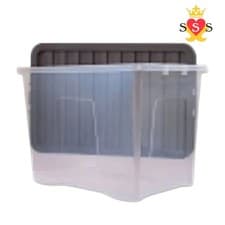 Image of Wham Crystal Storage Box W/Lid 80ltr EACH