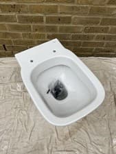Image of Roca Debba/Toledo Comfort Height Rimless Back To Wall WC