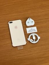 Image of NEW Apple iPhone 8 Plus 64GB Gold 4G Unlocked iOS 16.7.5 UK 100% Battery Health