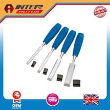 Image of Draper Bevel Edge Wood Chisel Set (4 Piece) 69619