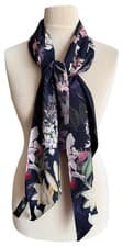 Image of Ted Baker Foral print Long Skinny Scarf with Label RRP£60 - STUNNING!! NEW!