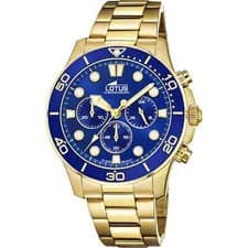 Image of Lotus L18758/1 Men's Blue Dial Chronograph Watch