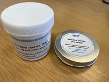 Image of 50g, 100g & 200g SILICONE GREASE (DIY, Plumbers, O-Rings, Taps, Seals) + Brush