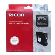 Image of Original Ricoh Gel Cartridge GC-21KH Black for Afico GX 5050 7000 AG