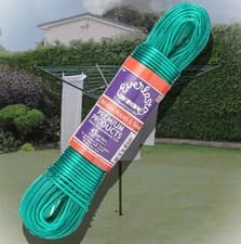 Image of 45m Replacement Rotary Airier Washing Line Everlasto Strong Poly Core PVC Line