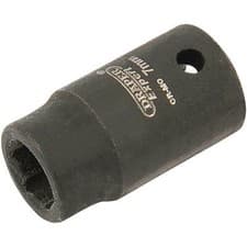 Image of Draper Expert 1/4" Drive Hi Torq Hexagon Impact Socket Metric 7mm