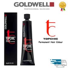 Image of GOLDWELL TOPCHIC TUBES 60ML - Permanent Hair Colour ALL SHADES -