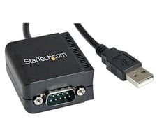 Image of Startech 1-port Ftdi Usb To Serial Rs232 Adapter Cable With Com Retention