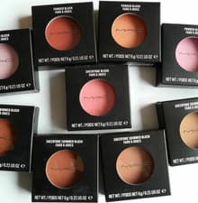 Image of MAC Blush in assorted shades (new in box with training stickers)
