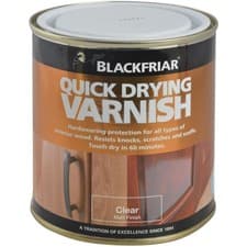 Image of Blackfriar Quick Drying Duratough Interior Varnish Clear Matt 250ml