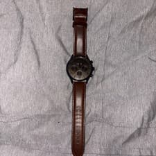 Image of Fossil BQ2453 Neutra ChronographLeather Watch stainless steel