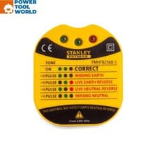 Image of Stanley FMHT82568-5 FatMax UK Wall Plug Tester